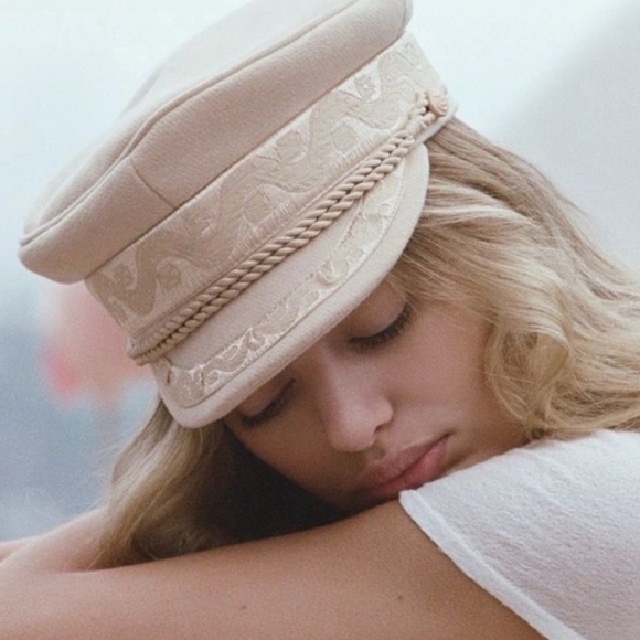 Lack Of Color Riviera Cap In Honey Cream Cap size medium vintage shoulder main image 10